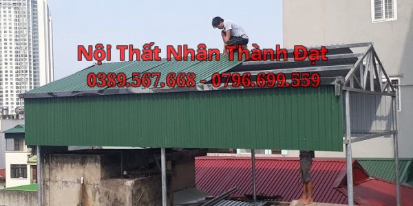 Thợ lợp mái tôn tại Bàu Bàng
